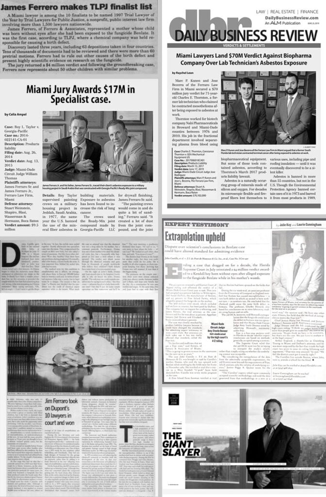 40-years-of-fierce-representation - Ferraro Law Firm